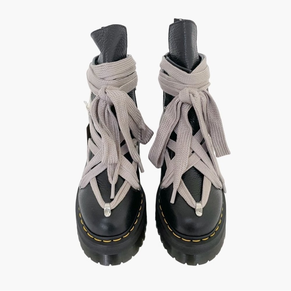 Doc Martens X Rick Owens Pentagram Boots Size 39 - Picture 4 of 11
